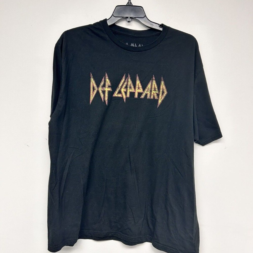 Def Lepperd Tshirt vintage 2005 mens size 2XL preowned black in excellent condit